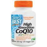 Doktor Best High Absorption CoQ10 s BioPerine, 100mg - 120 kapslí