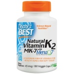 Doctor's Best Natural Vitamin K2 MK7 with MenaQ7, 45mcg - 180 kaps.