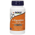 NOW Foods L-Carnitine, 500mg - 60 kapslí