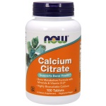 NOW Foods Calcium Citrate with Minerals & Vitamin D-2 - 100 tab