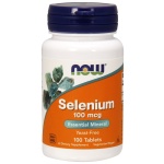NOW Foods Selenium, 100mcg - 100 tab