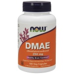 NOW Foods DMAE (Dimethylaminoethanol), 250mg - 100 kapslí