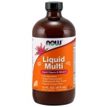 NOW Foods Liquid Multi, Tropical Orange (Iron Free) - 473 ml