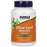 NOW Foods Olive Leaf Extract, 500mg - 120 kapslí