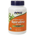 NOW Foods Spirulina Organic, 500mg - 200 tab