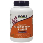 NOW Foods Glucosamine & MSM Vegetarian - 120 kaps.