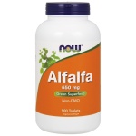 NOW Foods Alfalfa, 650mg - 500 tabl
