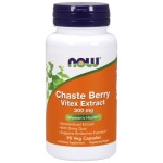 NOW Foods Chaste Berry Vitex Extract, 300mg - 90 kapslí