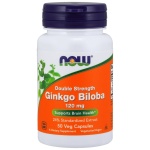NOW Foods Ginkgo Biloba Double Strength, 120mg - 50 kapslí