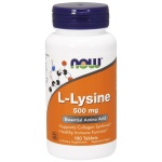 NOW Foods L-Lysine, 500mg - 100 tab