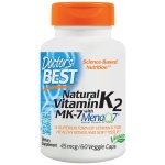 Doctor's Best Natural Vitamin K2 MK7 with MenaQ7, 45mcg - 60 kaps.