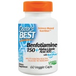 Doctor's Best Benfotiamine 150 + Alpha-Lipoic Acid 300 - 60 kaps.