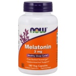 NOW Foods Melatonin, 3mg - 180 kapslí