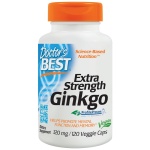 Doctor's Best Extra Strength Ginkgo, 120mg - 120 kapslí