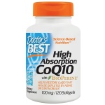 Doktor Best High Absorption CoQ10 s BioPerine, 100mg - 120 softgels