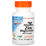 Doctor Best High Absorption Zinc Bisglycinate, 50mg - 90 kapslí