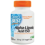 Doctor´s Best Alpha Lipoic Acid, 150mg - 120 kapslí