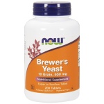 NOW Foods Brewer's Yeast, Tablety - 200 tab