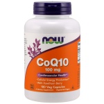 NOW Foods CoQ10 with Hawthorn Berry, 100mg - 180 kapslí