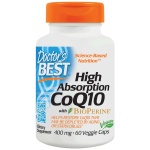 Doktor Best High Absorption CoQ10 s BioPerine, 400mg - 60 kapslí