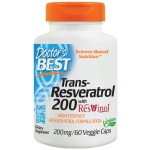 Doctor's Best Trans-Resveratrol with ResVinol-25, 200mg - 60 kaps.