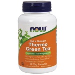 NOW Foods Thermo Green Tea, Extra Strength - 90 kaps.