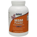 NOW Foods MSM Methylsulphonylmethane, Powder - 454g