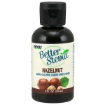 NOW Foods Better Stevia Liquid, Hazelnut - 59 ml