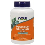 NOW Foods Potassium Gluconate, 99mg - 250 tab