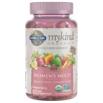Garden of Life Mykind Organics Women’s Multi Gummies, Organic Berry – 120 vegan gummy drops