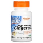 Doctor’s Best High Potency Ginger Root Extract, 250mg – 60 vcaps