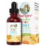 MaryRuth Organics Organic Kids Vitamin C Liquid Drops, Orange Vanilla – 60 ml.