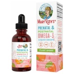 MaryRuth Organics Prenatal & Postnatal Omega-3 Liquid Drops, Orange – 60 ml.