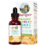 MaryRuth Organics Organic Toddler Vitamin C Liquid Drops, Orange Vanilla – 30 ml.