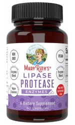 MaryRuth Organics Lipase Protease Enzymes – 60 vcaps