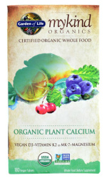 Garden of Life Mykind Organics Plant Calcium - 180 vkaps